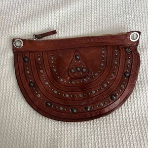 Campomaggi crossbody bag cognac color